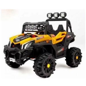 Electric Car for Kids With Remote Control Yellow- TG