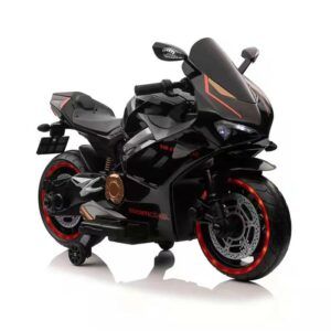 Kids Electric Motorbike Black - TG