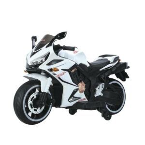 Kids Electric Motorbike White - TG