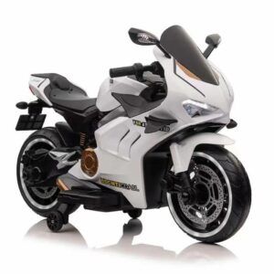 Kids Electric Motorbike White - TG