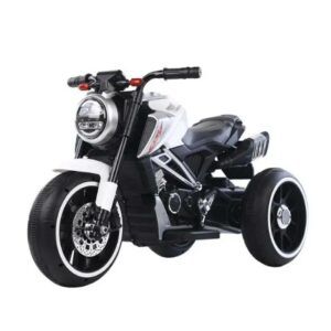 Kids Electric Motorbike White - TG