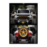 Electric Car for Kids- BRONCO Style With Remote Control White - TG - Image 2
