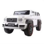 Electric Car for Kids - Mercedes Benz With Remote Control White - TG - Image 3