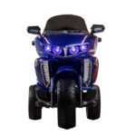 Kids Electric Motorcycle With Lights & Music Blue- TG - Image 3