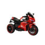 Kids Electric Motorbike - Red - TG - Image 2