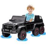 Electric Car for Kids- Mercedes Benz G-Wagon Black - TG - Image 4