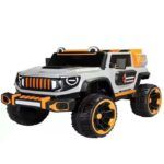Electric Car for Kids 4x4 With Remote Control Grey - TG - Image 3