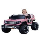 Electric Car for Kids 4x4 With Remote Control Pink - TG - Image 2