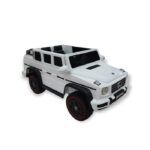 Electric Car for Kids - Mercedes Benz With Remote Control White - TG - Image 2