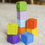 Bright Starts Stack & Squeeze Blocks 9 Pcs - Image 5