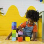 Bright Starts Stack & Squeeze Blocks 9 Pcs - Image 4