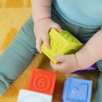 Bright Starts Stack & Squeeze Blocks 9 Pcs - Image 3
