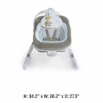 Ingenuity Anyway Sway Dual Direction Portable Baby Swing - Image 6