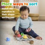 Bright Starts Sort & Sweet Cupcakes Shape Sorter - Image 2