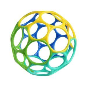 Bright Starts Oball Classic Easy-Grasp Toy - Blue/Green