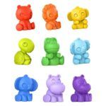 Bright Starts Tropic Animals 9 Pcs