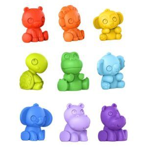 Bright Starts Tropic Animals 9 Pcs