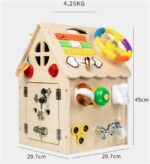 Montessori Busy Board House All in 1- TG - Image 4