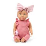 Lulla Baby Baby Doll Pink Romper Outfit - 14 inch