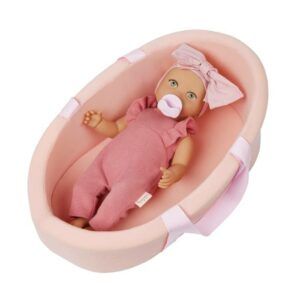 Lulla Baby - Baby Doll & Soft Bassinet Carrier Set - 14 inch