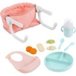 Lulla Baby - Doll Clip On Table Seat & Accessories set