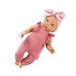 Lulla Baby Baby Doll Pink Romper Outfit - 14 inch - Image 2