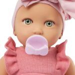Lulla Baby Baby Doll Pink Romper Outfit - 14 inch - Image 3