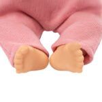 Lulla Baby Baby Doll Pink Romper Outfit - 14 inch - Image 4