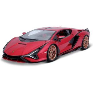 Bburago Lamborghini Sian FKP 37 Red 1:18 Model Car