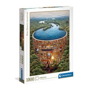 Clementoni Bibliodame Jigsaw Puzzle - 1000 Pieces