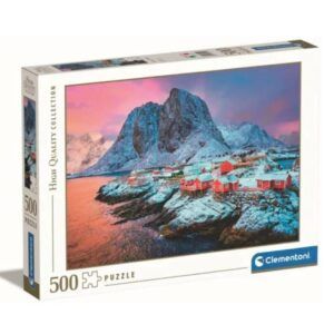 Clementoni Hamnøy Village Jigsaw Puzzle - 500 Piece