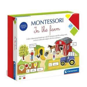 Clementoni Montessori In The Farm Playset