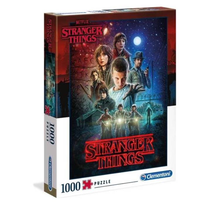 Clementoni Stranger Things Jigsaw Puzzle - 1000 Pieces (2) Clementoni Stranger Things Jigsaw Puzzle - 1000 Pieces