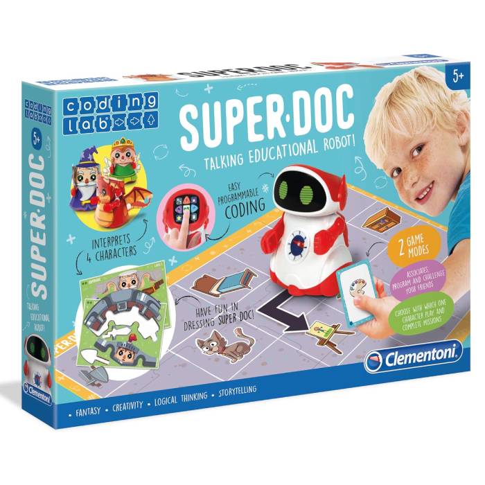 Clementoni Super Doc Coding Lab Robot Clementoni Super Doc Coding Lab Robot