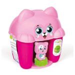Clemetoni Cat and Kitty Bucket With 6 Blocks