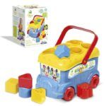 Clemetoni Sorter Toy Baby Mickey Mouse Bus