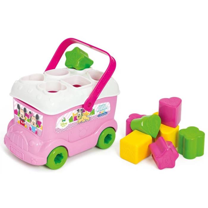 Clemetoni Sorter Toy Baby Minnie Bus Clemetoni Sorter Toy Baby Minnie Bus