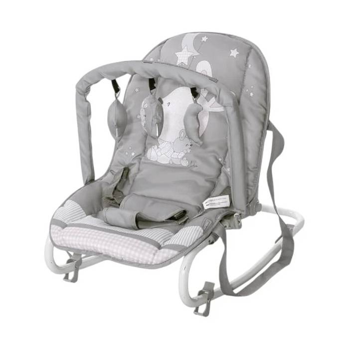Lorelli - Baby Rocker Eliza Rabbit - Grey Lorelli - Baby Rocker Eliza Rabbit - Grey