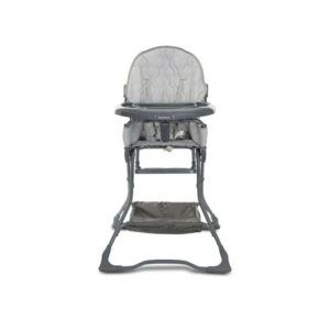 Lorelli - Bonbon Feeding Chair Grey Leather