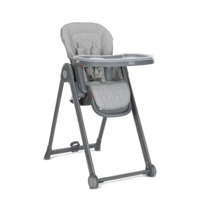 Lorelli - Party High Chair Grey Leather Lorelli - Party High Chair Grey Leather