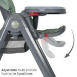 Lorelli - Party High Chair Grey Leather - Image 3