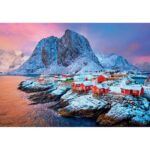 Clementoni Hamnøy Village Jigsaw Puzzle - 500 Piece - Image 2