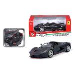 Bburago Ferrari R&P Laferrari Aperta Black- 1:24 Model Car - Image 3