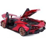 Bburago Lamborghini Sian FKP 37 Red 1:18 Model Car - Image 3