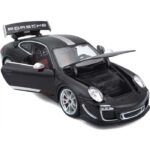 Bburago Porsche GT3 RS 4.0 Black 1:18 Model Car - Image 6