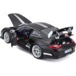 Bburago Porsche GT3 RS 4.0 Black 1:18 Model Car - Image 7