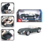 Bburago Jaguar E Type Cabrio 1:18 Model Car - Image 4