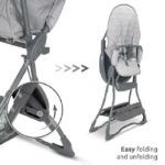Lorelli - Bonbon Feeding Chair Green Leather - Image 7