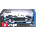 Bburago Jaguar E Type Cabrio 1:18 Model Car - Image 5