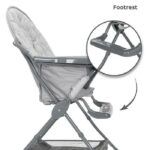 Lorelli - Bonbon Feeding Chair Green Leather - Image 6